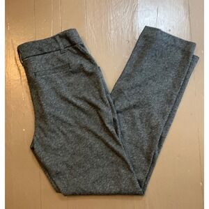 Time and Tru Black Gray Herringbone Career Dress Pants Size 10